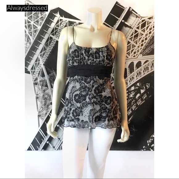 FOREVER 21 Lace Tie Back Top - Picture 1 of 5